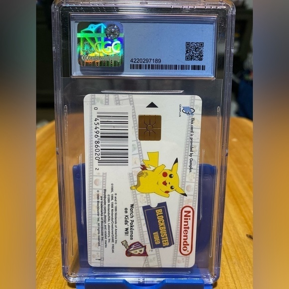 Pokemon 1999 JIGGLYPUFF Blockbuster POKEMON SNAP Card “WHITE” CGC PRISTINE 10 - Picture 2 of 2